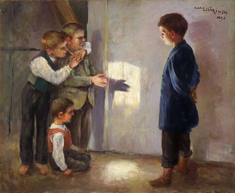 L'ombra gioca, 1891